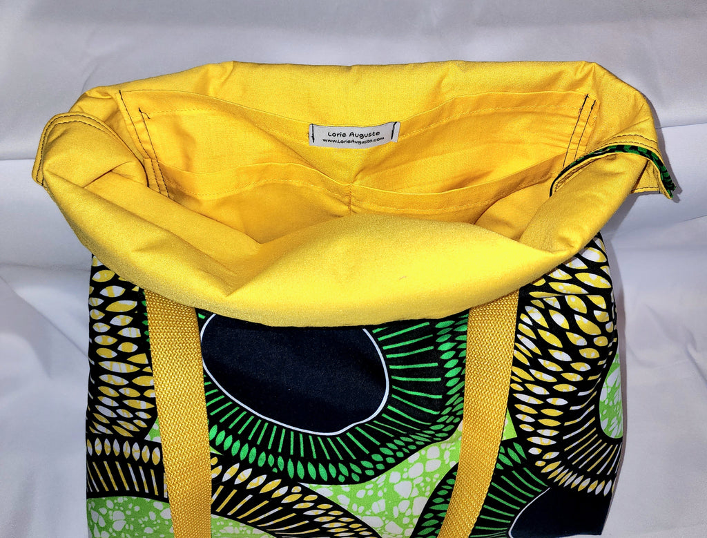 Basic Tote: African Green Olive