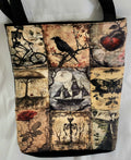 gothic patchwork tote