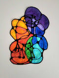 Colorful abstract design on a white background