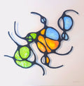 Colorful abstract design on a white background