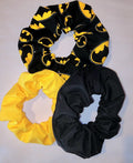 SC-BAT  Scrunchies 3 pc Set - Batman