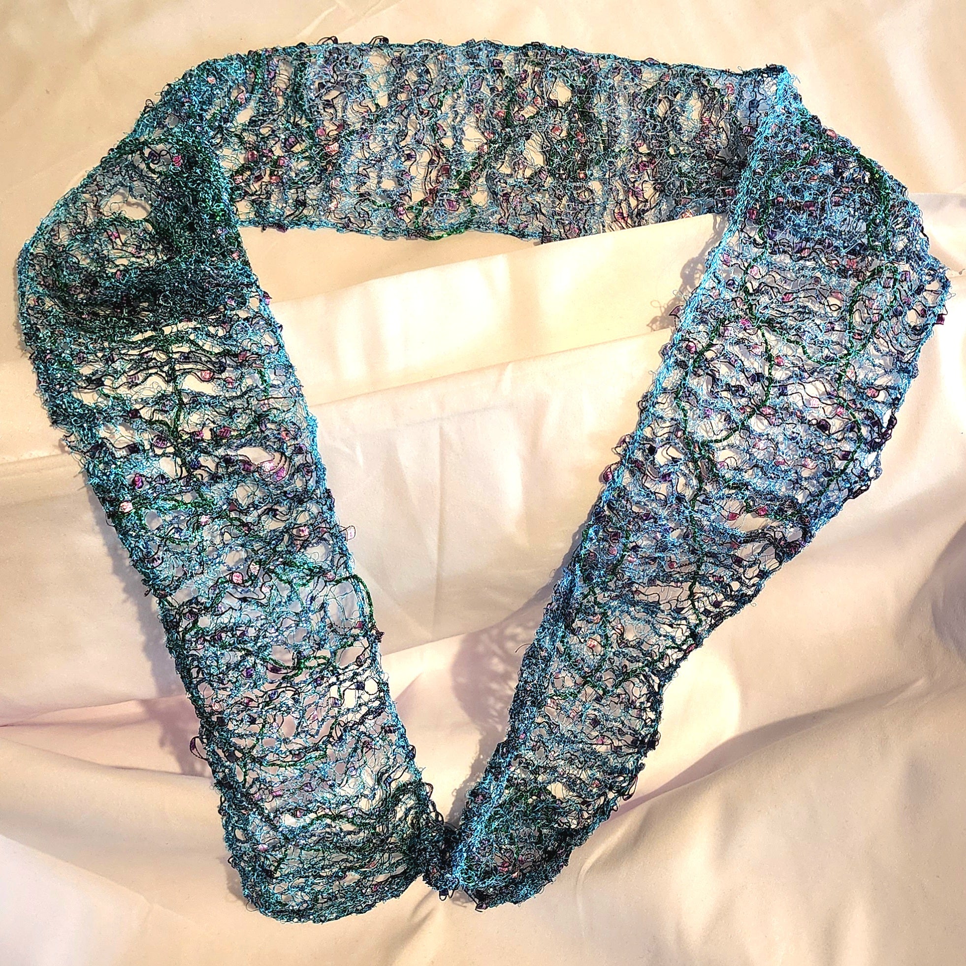 Scarf Blue Sparkle