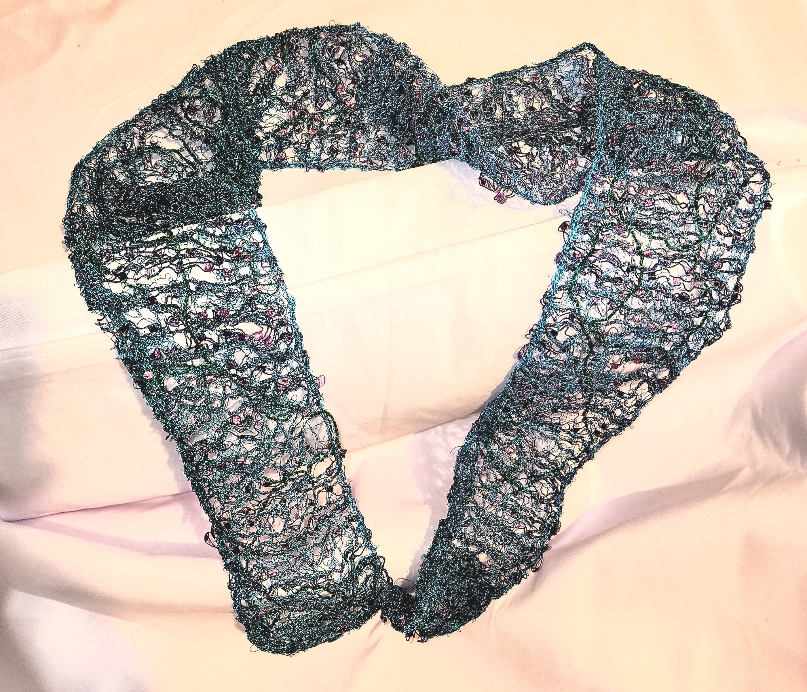 Scarf Blue Sparkle