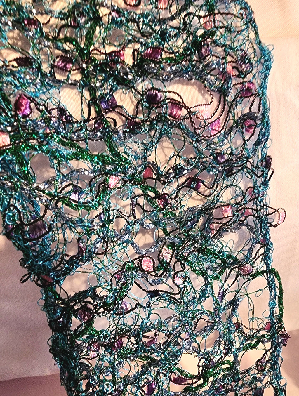 Scarf Blue Sparkle