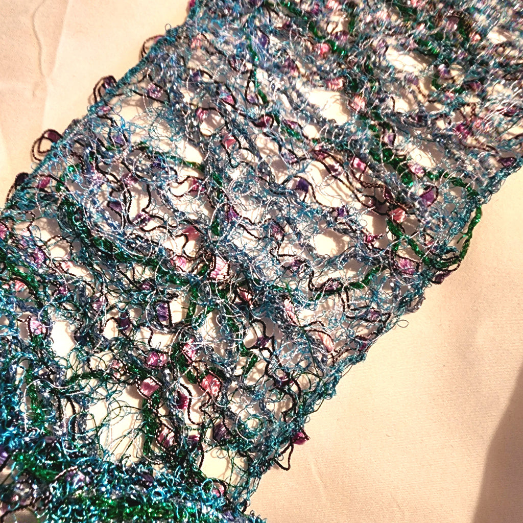 Scarf Blue Sparkle