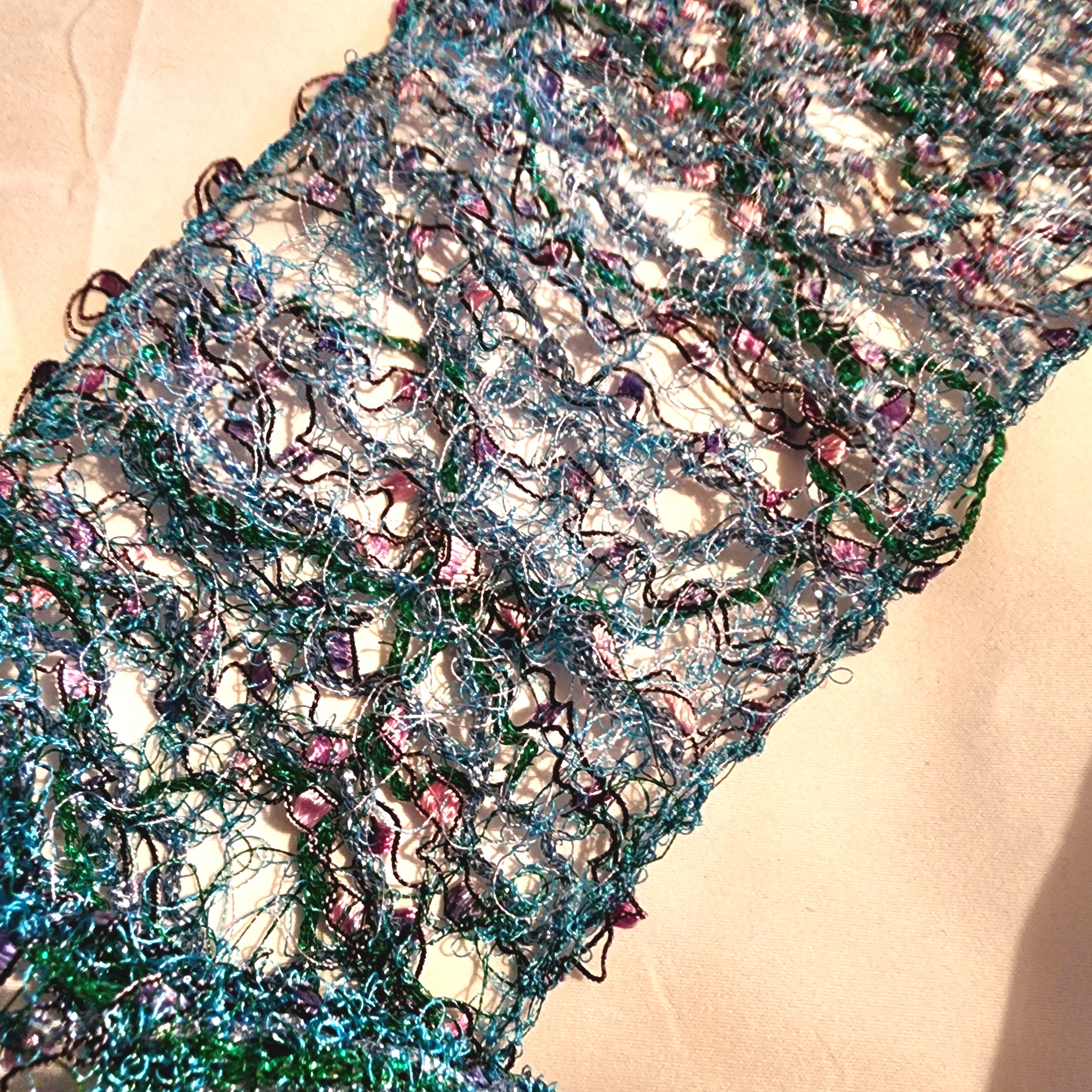 Scarf Blue Sparkle