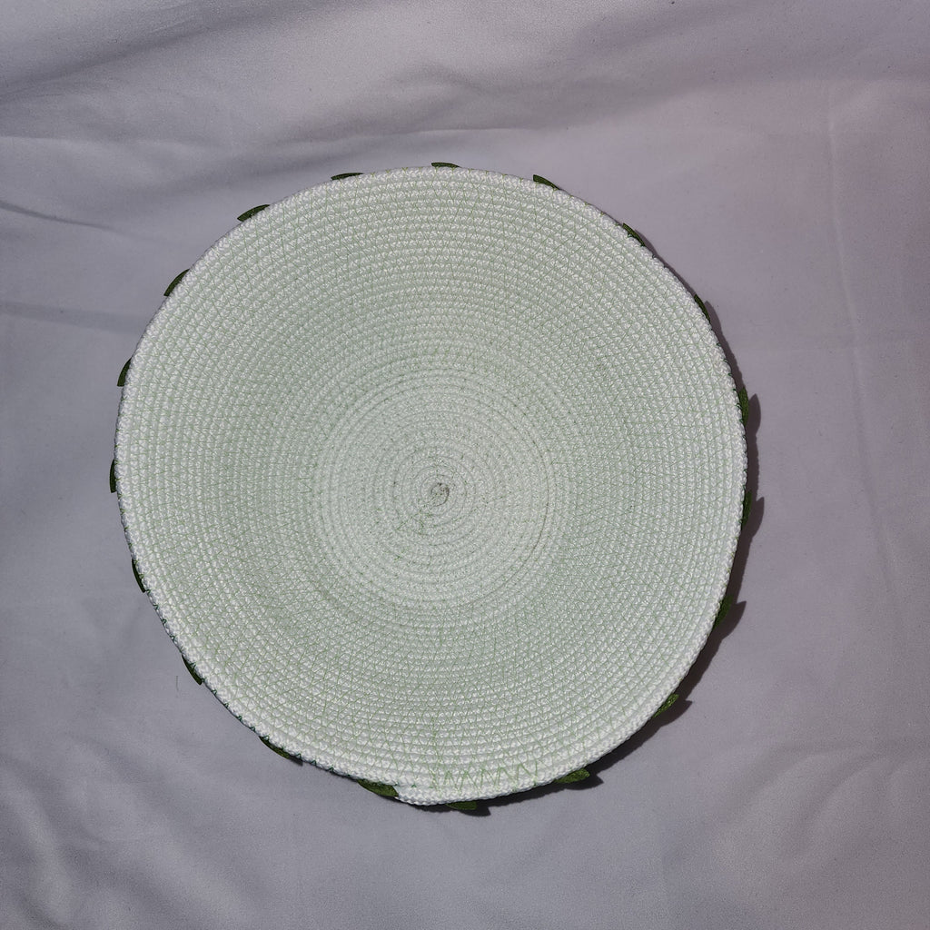 Rope Bowl: White Ivy